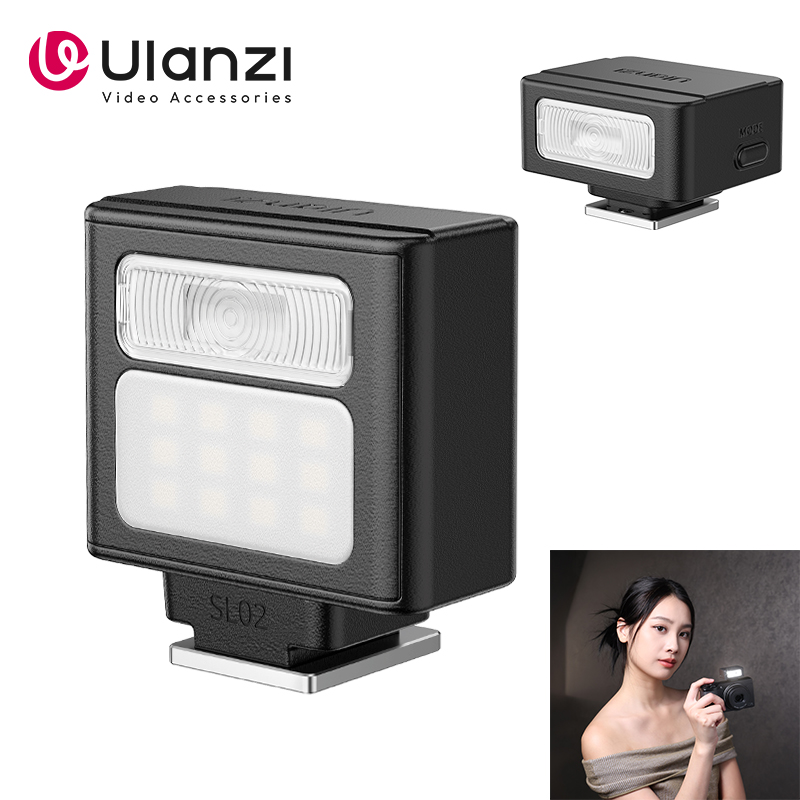 Photography Lighting Types - Ulanzi SL02 SL01 Mini Flash Speedlite