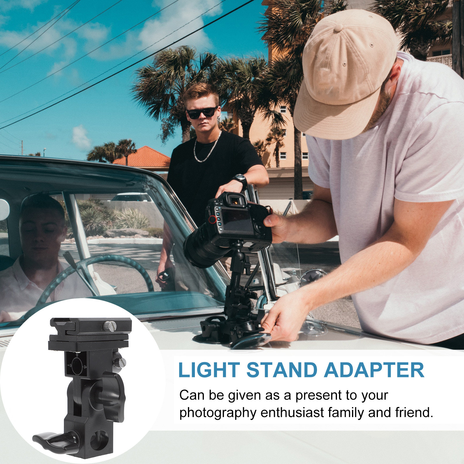 Photography Lighting Direction - Adjustable Flash Light Bracket B-Type Flash