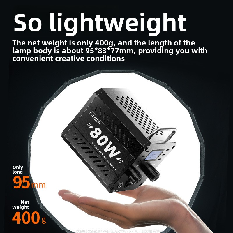 Photography Lighting Handheld - ZU80 80w Handheld Exterior Lamp Cob