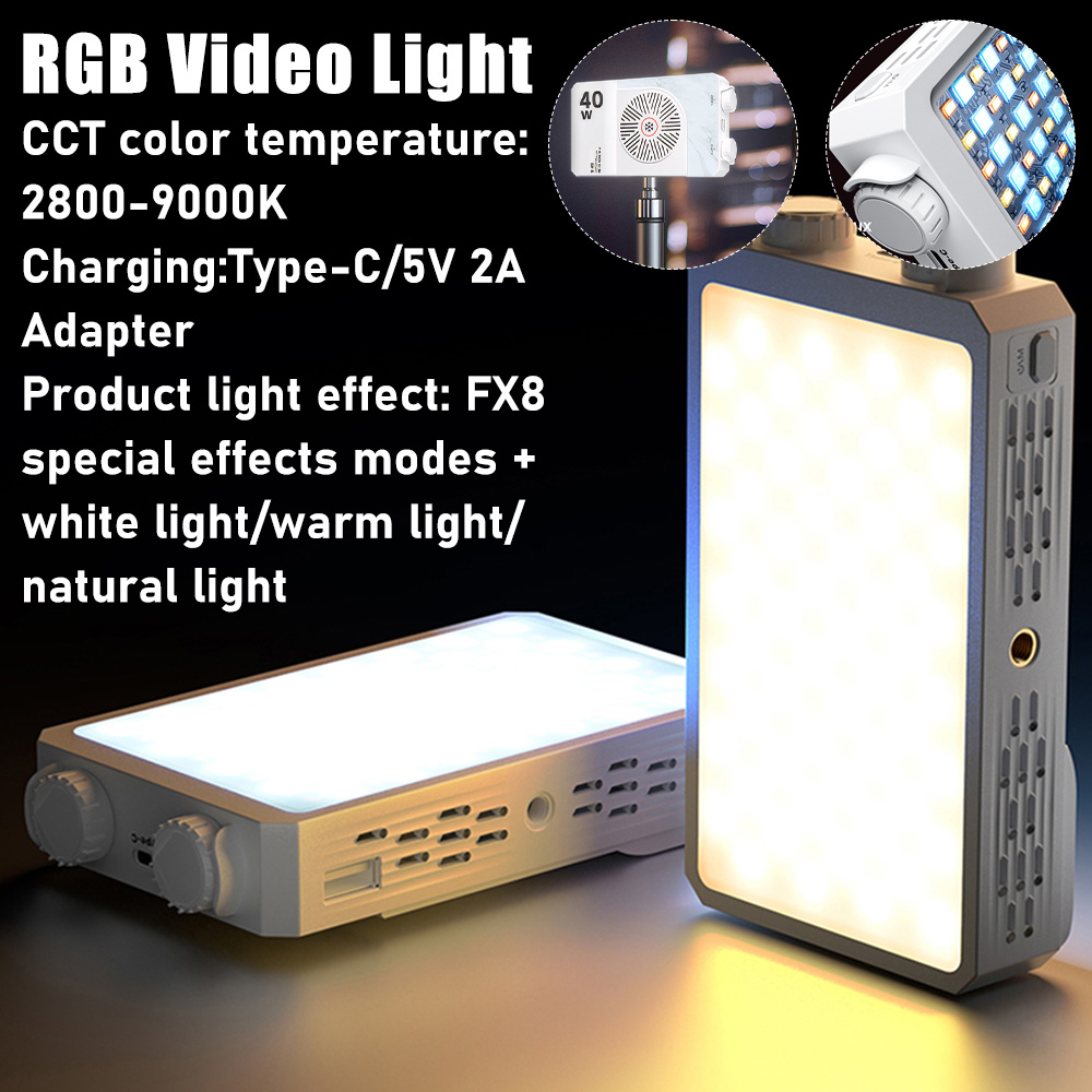 Photography Lighting Types - Portable Photography Lighting 40W LED Camera