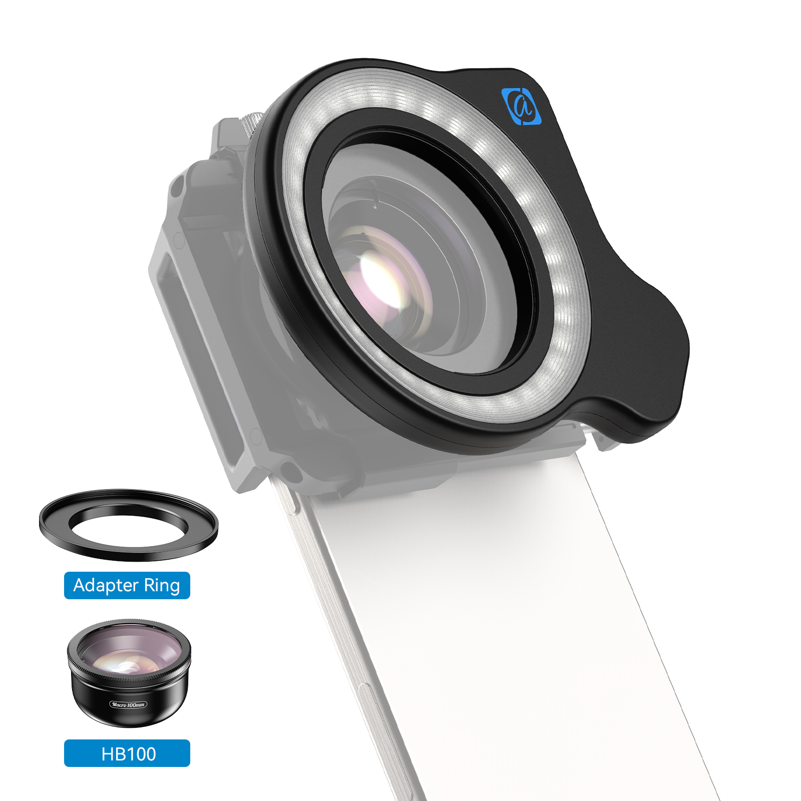 APEXEL 37mm 52mm Thread Macro  - Photography Lighting Ring のレビューと価格