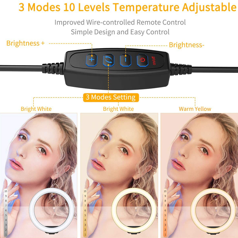16/26/33cm Selfie Ring Light P - Photography Lighting Tent のレビューと価格