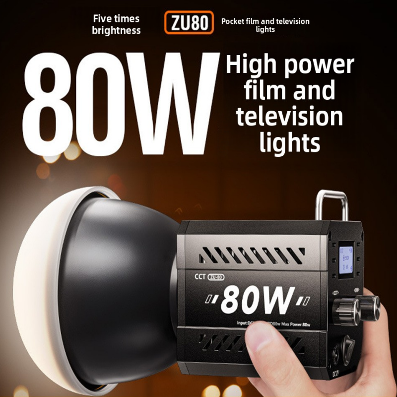 ZU80 High-Power COB Fill Light - Photography Lighting Handheld のレビューと価格