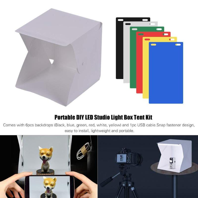 【C】Portable LED Photo Studio L - Photography Lighting Case のレビューと価格