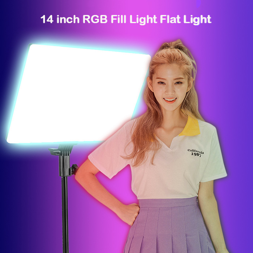 RGB 14'' LED Video Light Remot - Photography Lighting Board のレビューと価格