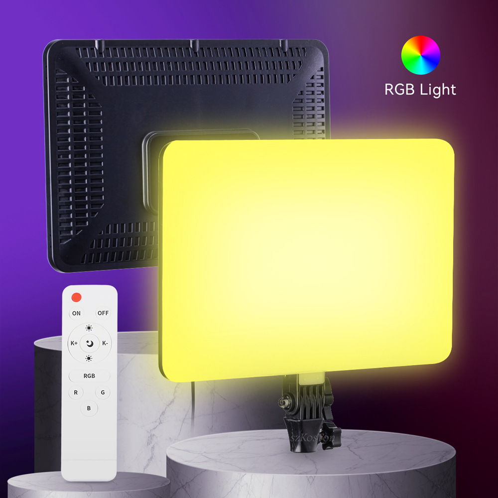 RGB 14'' LED Video Light Remot - Photography Lighting Board のレビューと価格