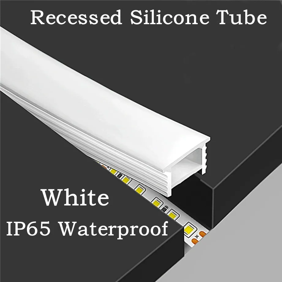 Recessed White Silicone Tube L - Diffusion Material Roll のレビューと価格