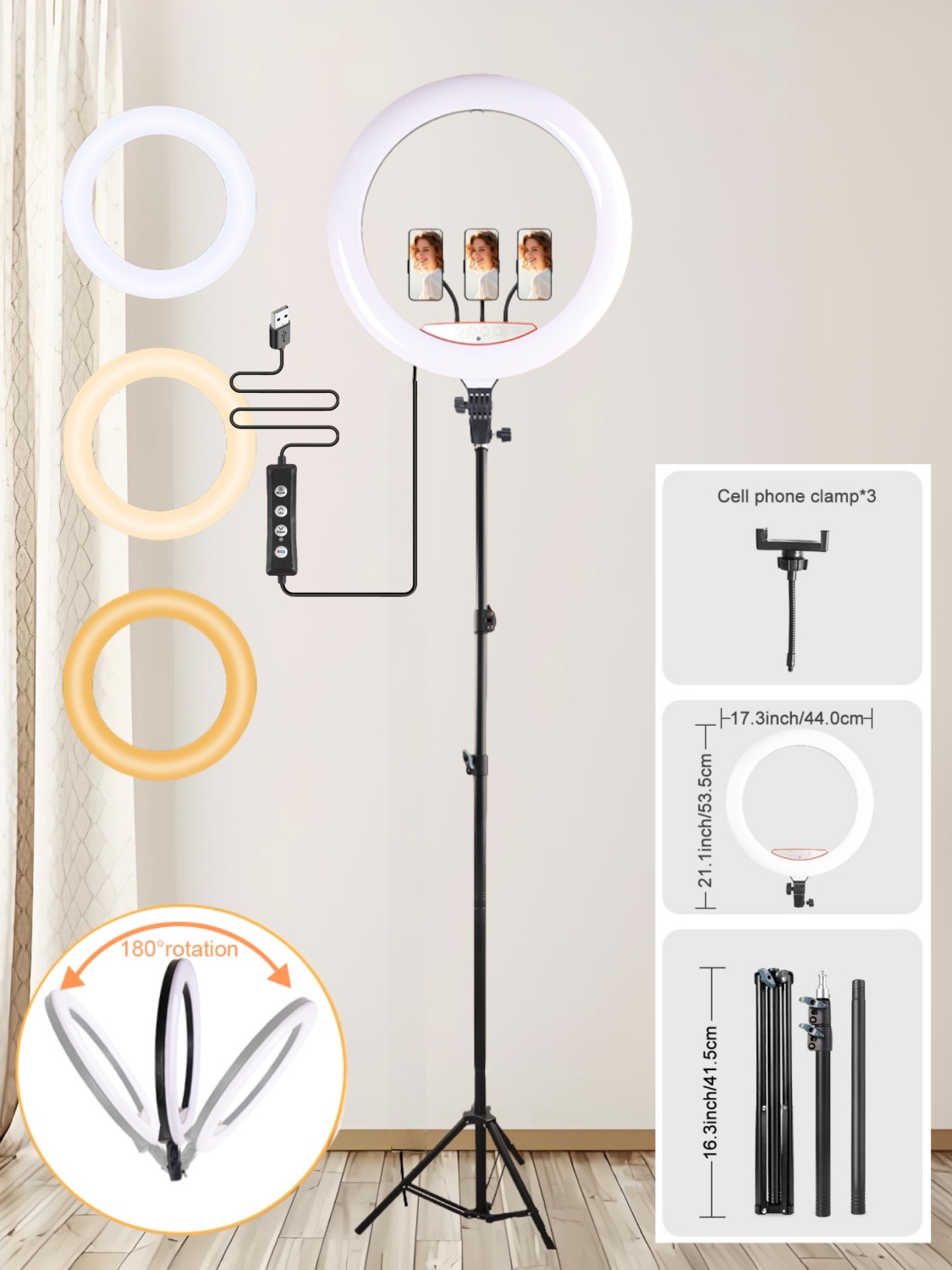 ofessional 18 Inch Ring Light  - Photography Lighting Online のレビューと価格
