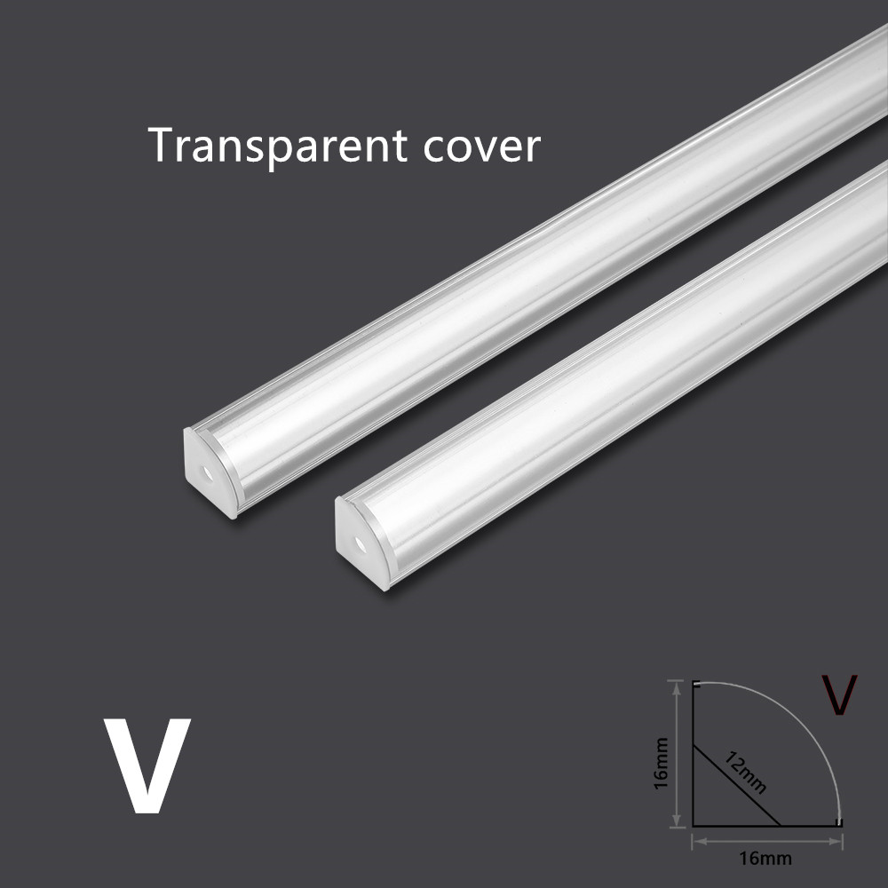 LED 50cm Aluminium Channel for - Diffusion Material Roll のレビューと価格