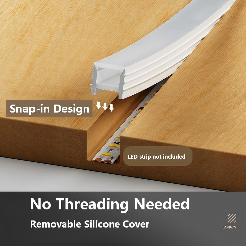Flexible Silicone LED Channel  - Diffusion Material Roll のレビューと価格