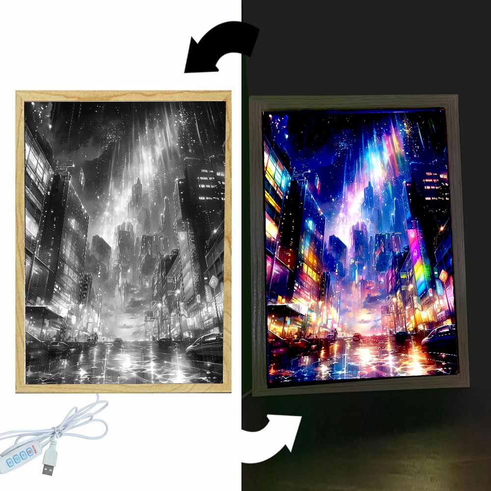 Beautiful City Light Painting  - Photography Lighting Board のレビューと価格