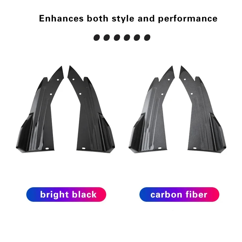 Pair Universal Car Rear Bumper - Diffusion Material Roll のレビューと価格