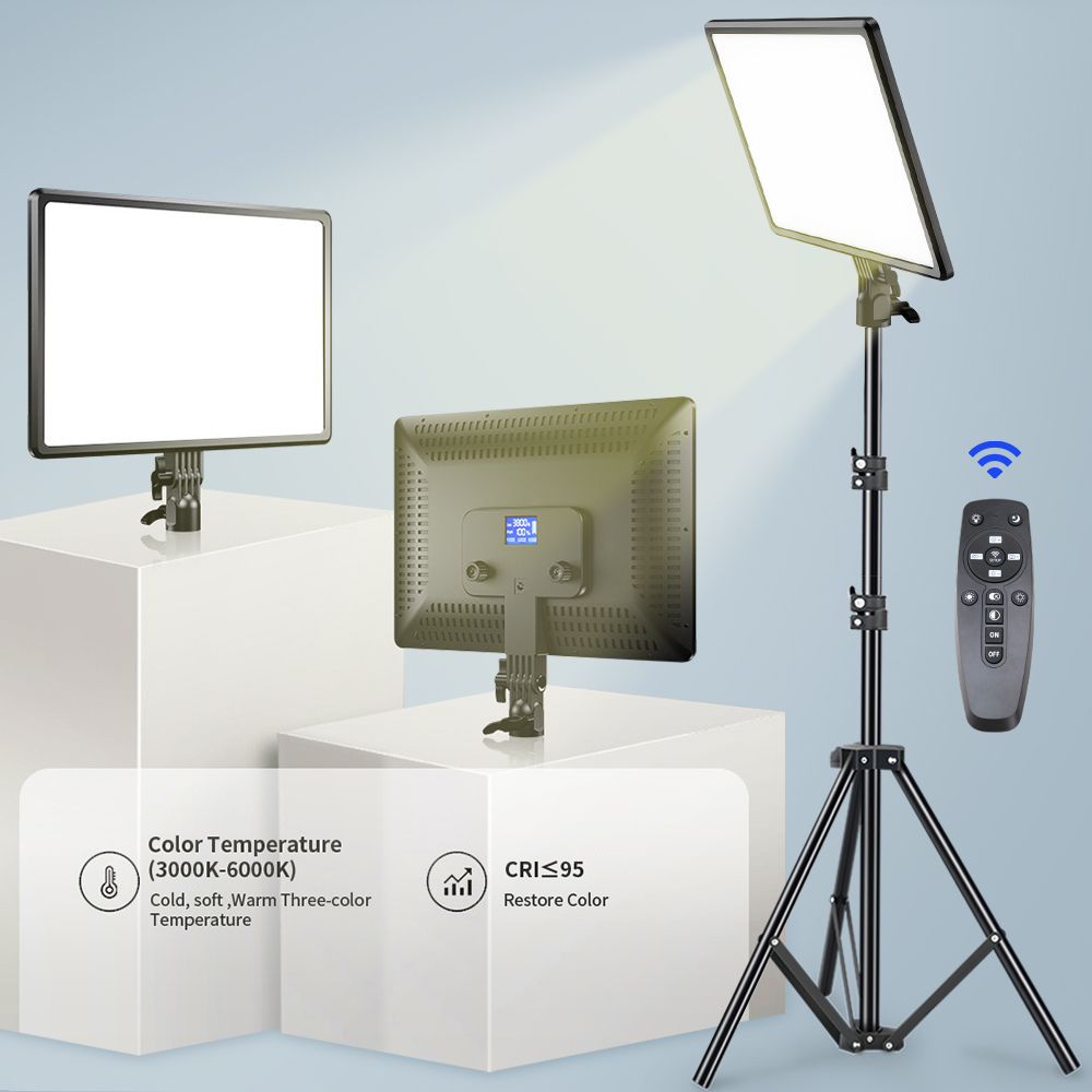 10/14inch LED Video Light Pane - Photography Lighting Board のレビューと価格