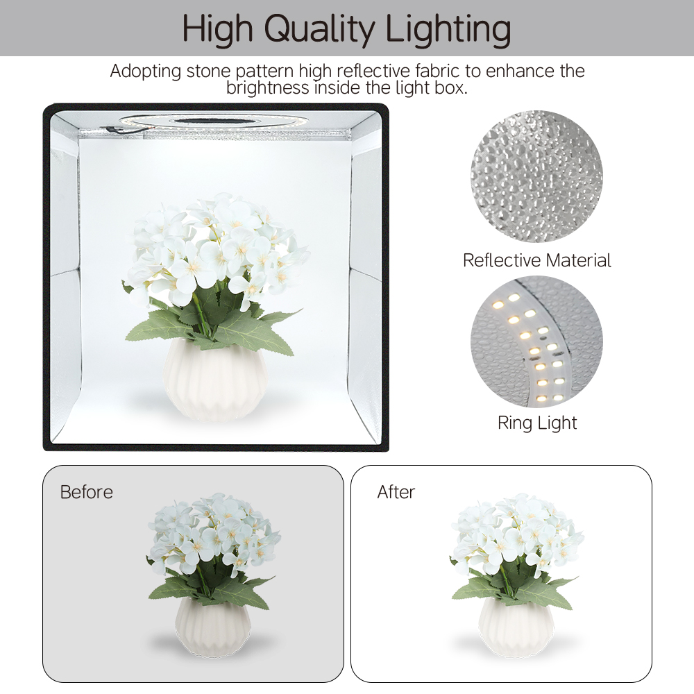 Lightdow Photo Lighting Studio - Photography Lighting Backdrop のレビューと価格