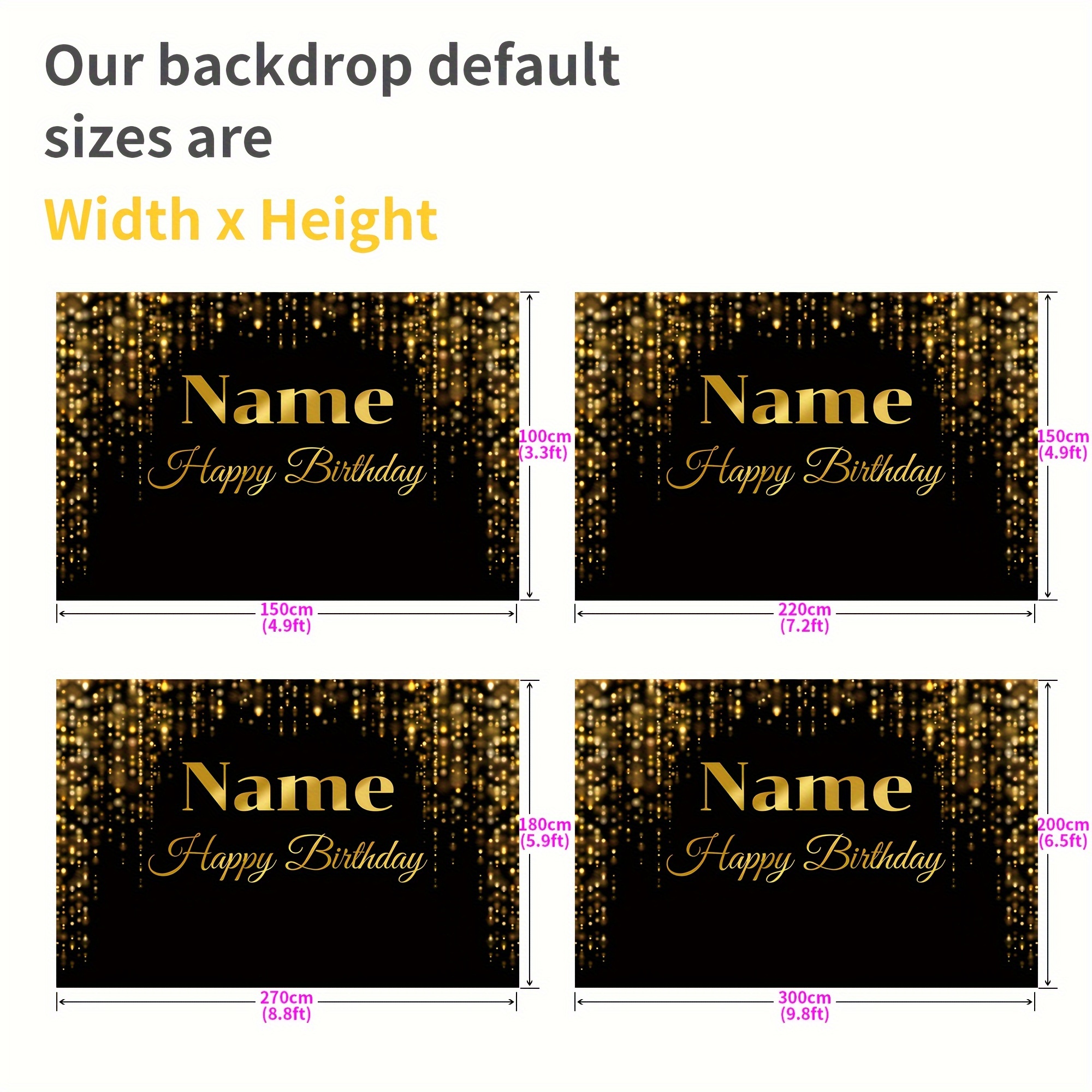 Custom name banner wedding pho - Photography Lighting Backdrop のレビューと価格