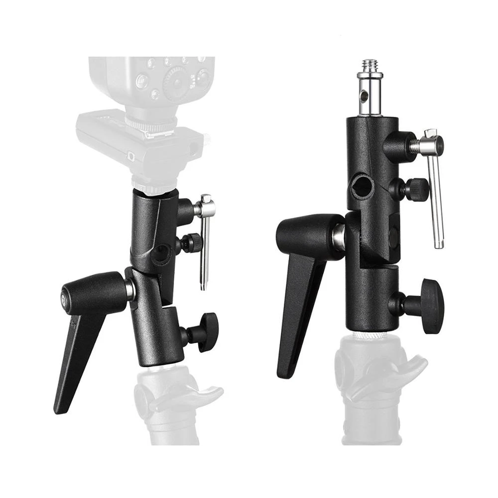 Flash Bracket Hot Shoe Umbrell - Photography Lighting Types のレビューと価格