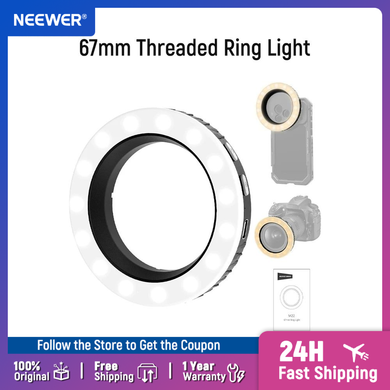 NEEWER Basics 67mm Threaded Ri - Photography Lighting Case のレビューと価格