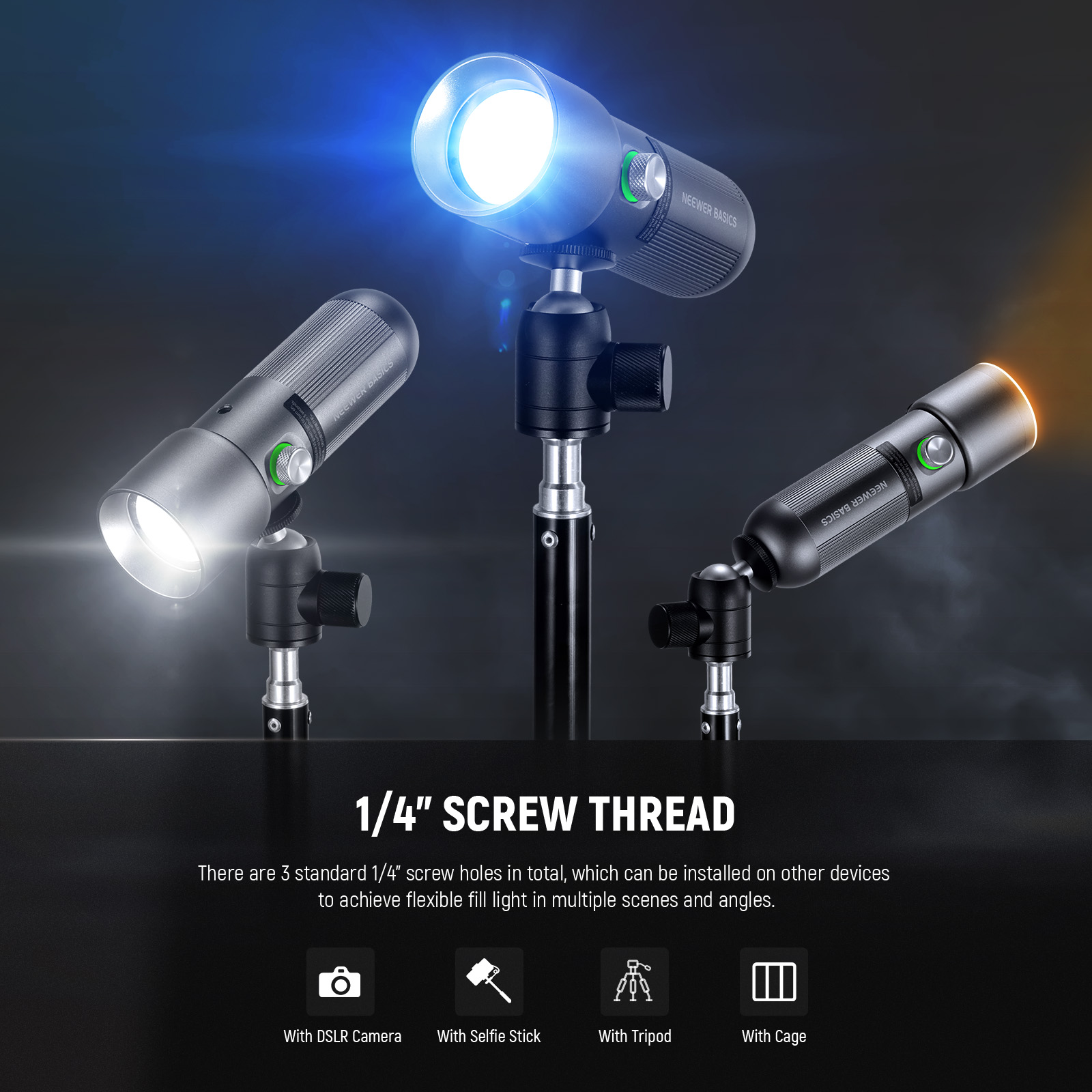 NEEWER BASICS RGB Photography  - Photography Lighting Basics のレビューと価格