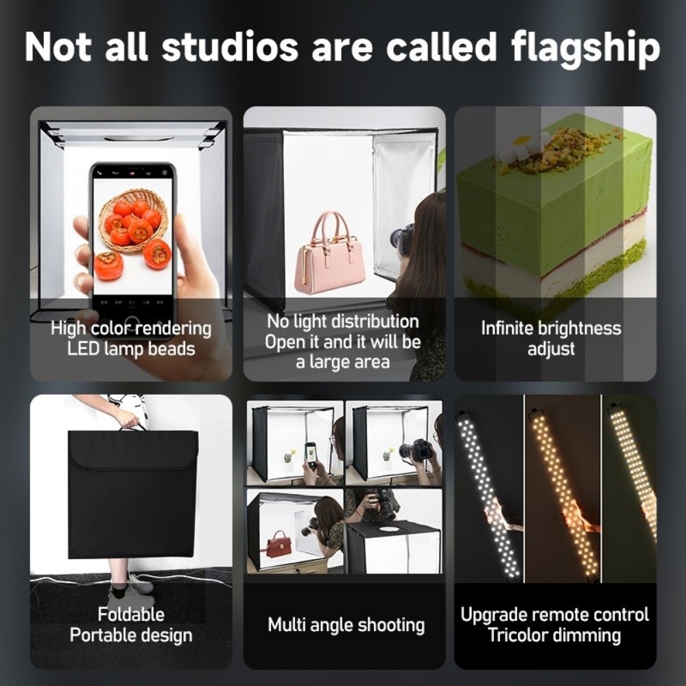 45/65cm LED Soft Light Box Min - Photography Lighting Board のレビューと価格