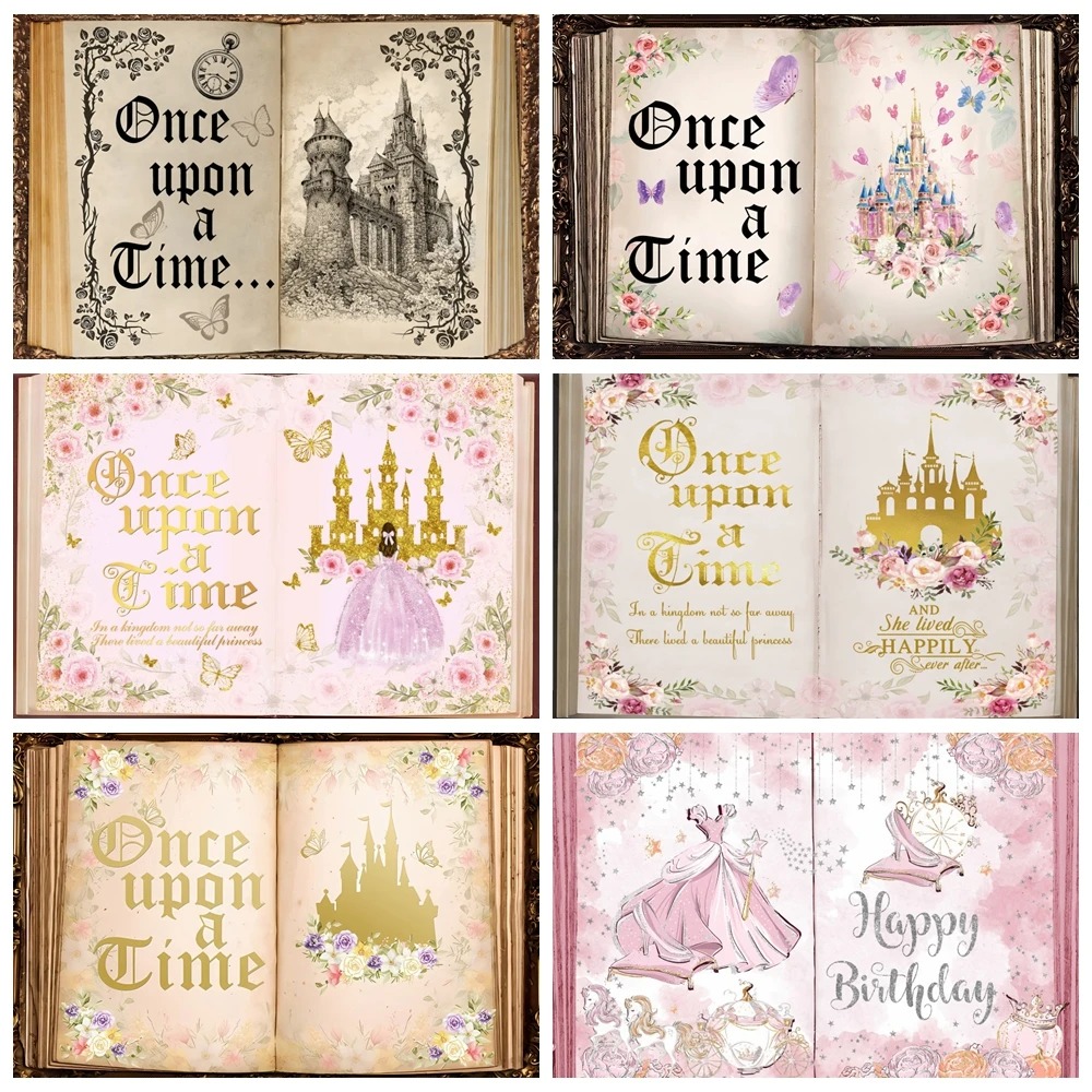 Fairy Tale Book Birthday Weddi - Photography Lighting Backdrop のレビューと価格
