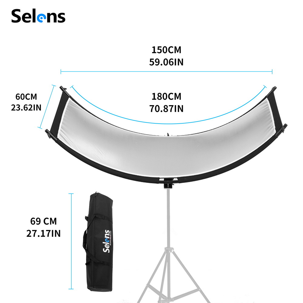 Selens Curved Light Studio U-t - Photography Lighting Types のレビューと価格