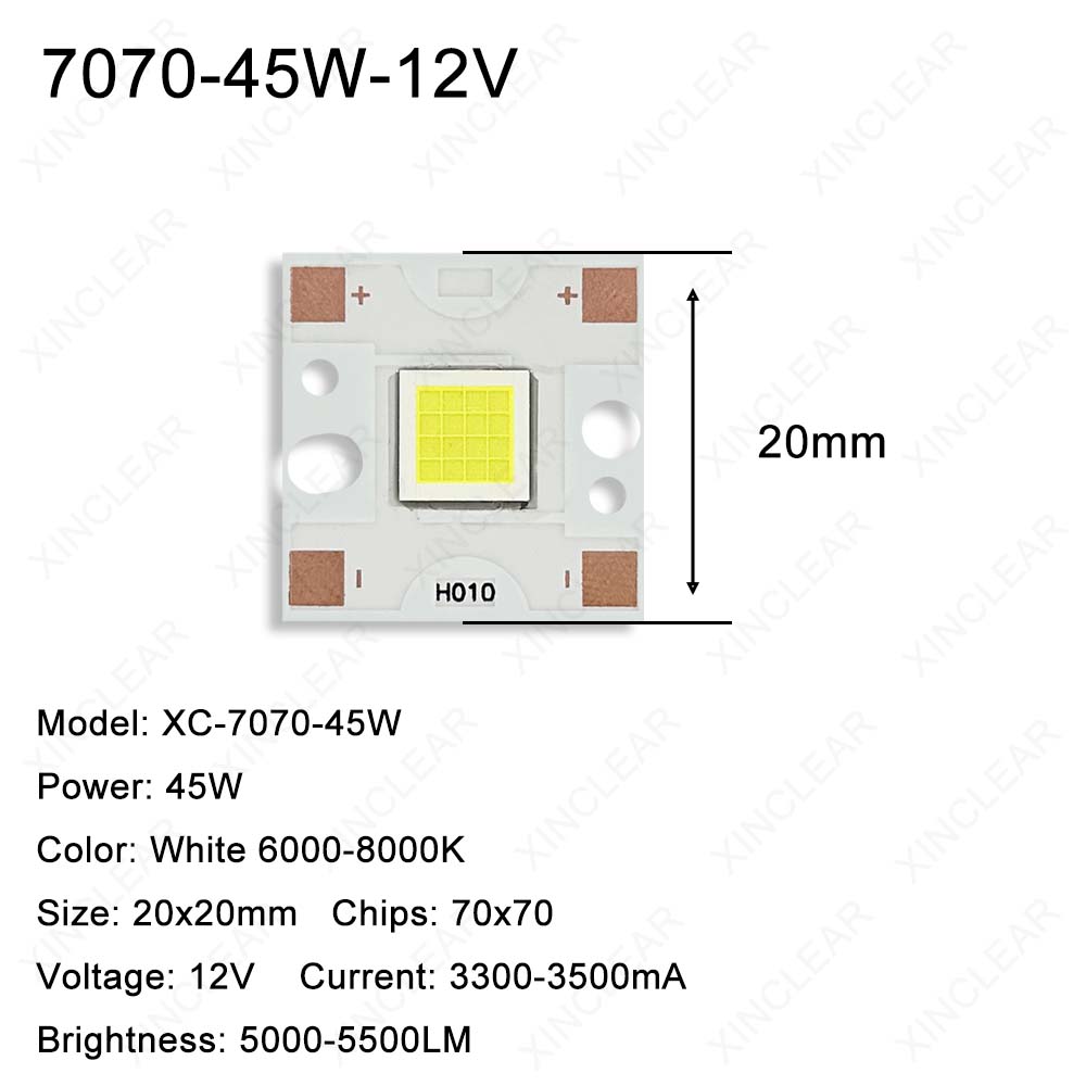 SMD 5050 7070 LED Chips 20W 45 - Photography Lighting Board のレビューと価格