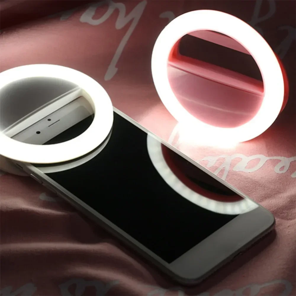 LED Selfie Ring Light Mobile P - Photography Lighting Ring のレビューと価格