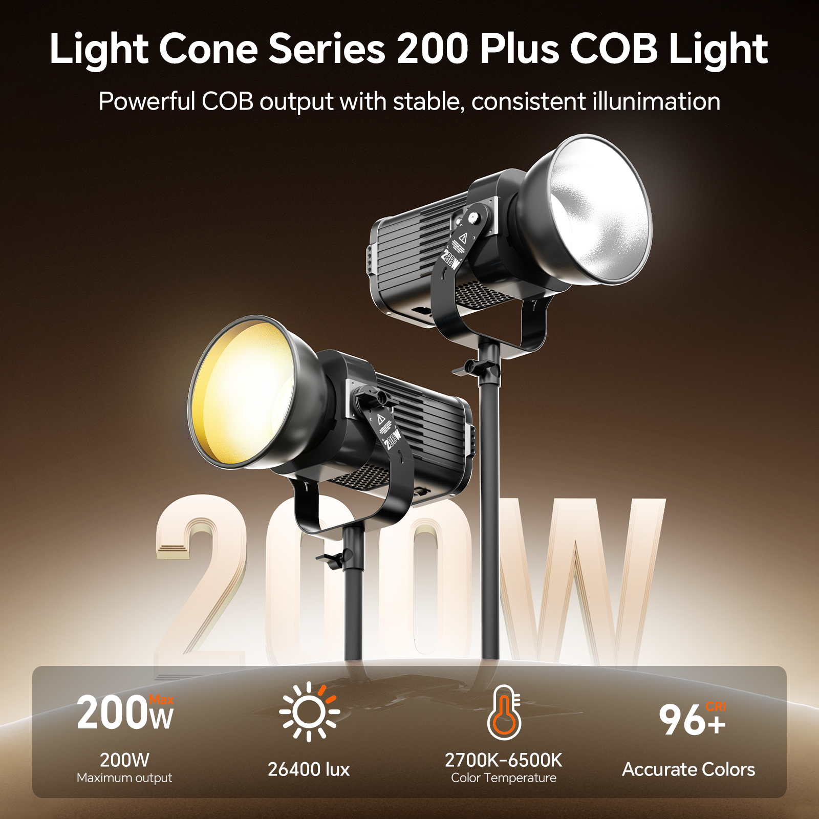  PHOTOOLEX 200W V-Mount Video - Photography Lighting Types のレビューと価格