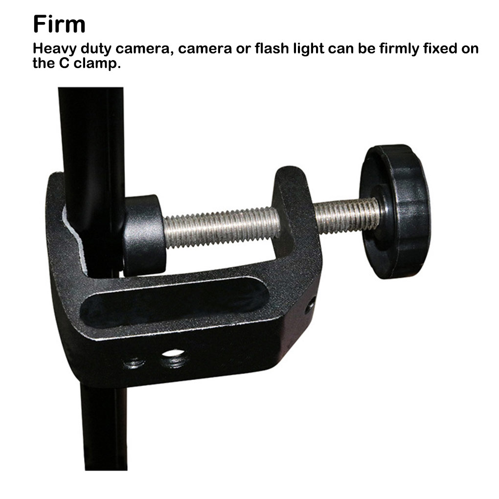 C- Shaped Clamp Aluminum Alloy - Photography Lighting Types のレビューと価格