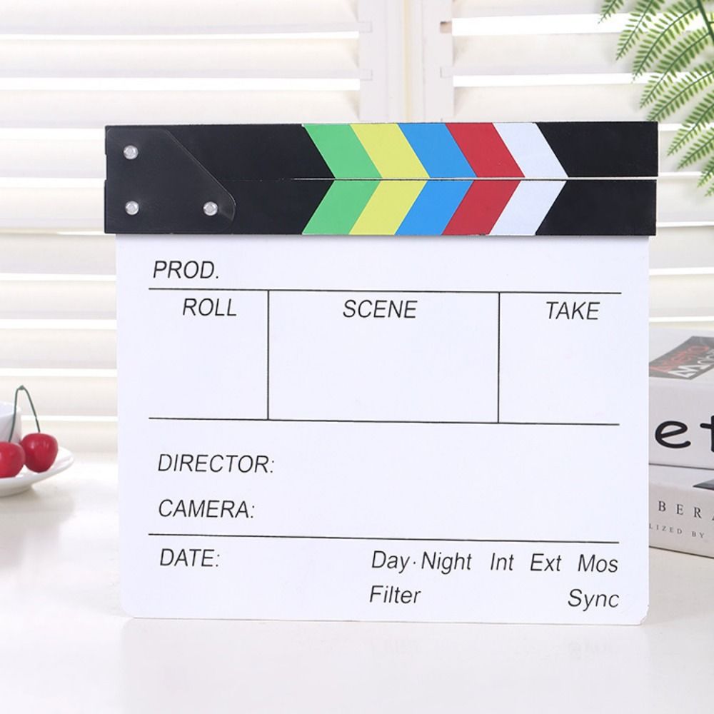 Acrylic Regisseur Scene Clappe - Photography Lighting Board のレビューと価格