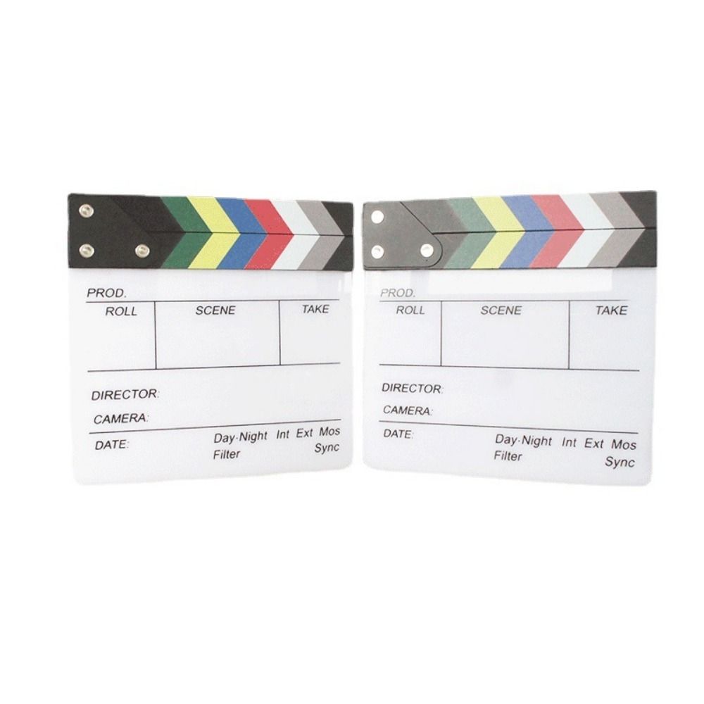 Acrylic Regisseur Scene Clappe - Photography Lighting Board のレビューと価格