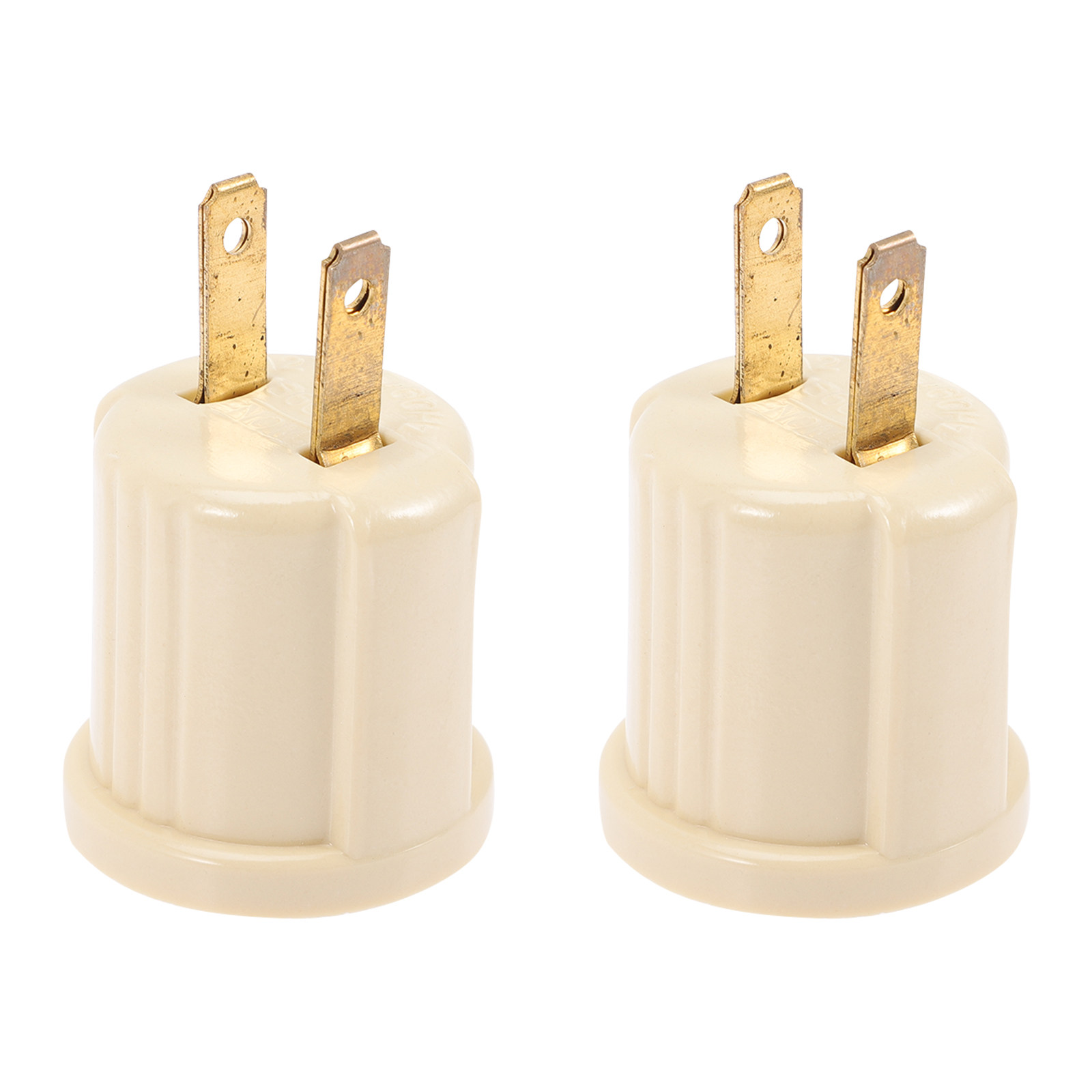 2Pcs Us Plug Light Socket Adap - Photography Lighting Workshops のレビューと価格