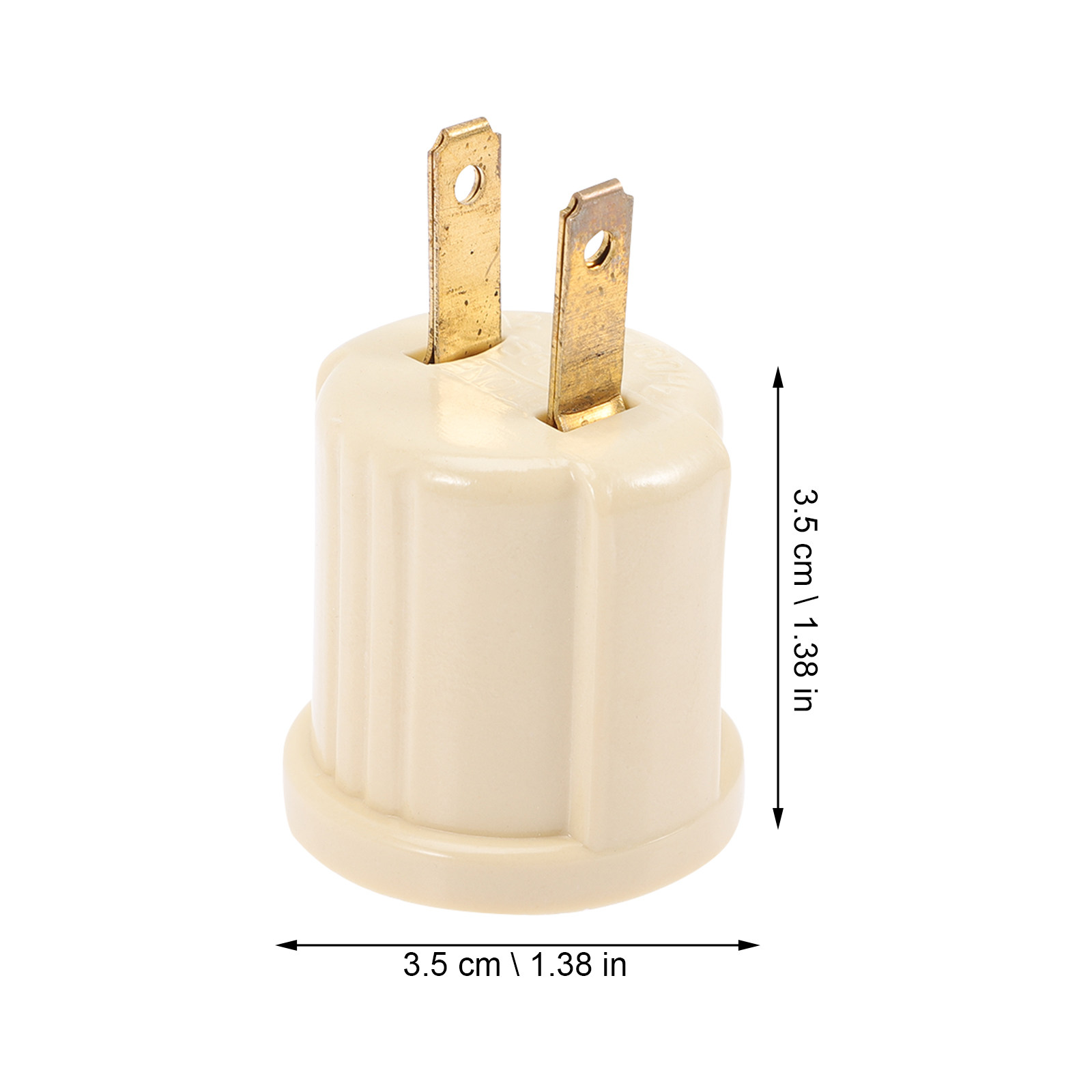 2Pcs Us Plug Light Socket Adap - Photography Lighting Workshops のレビューと価格