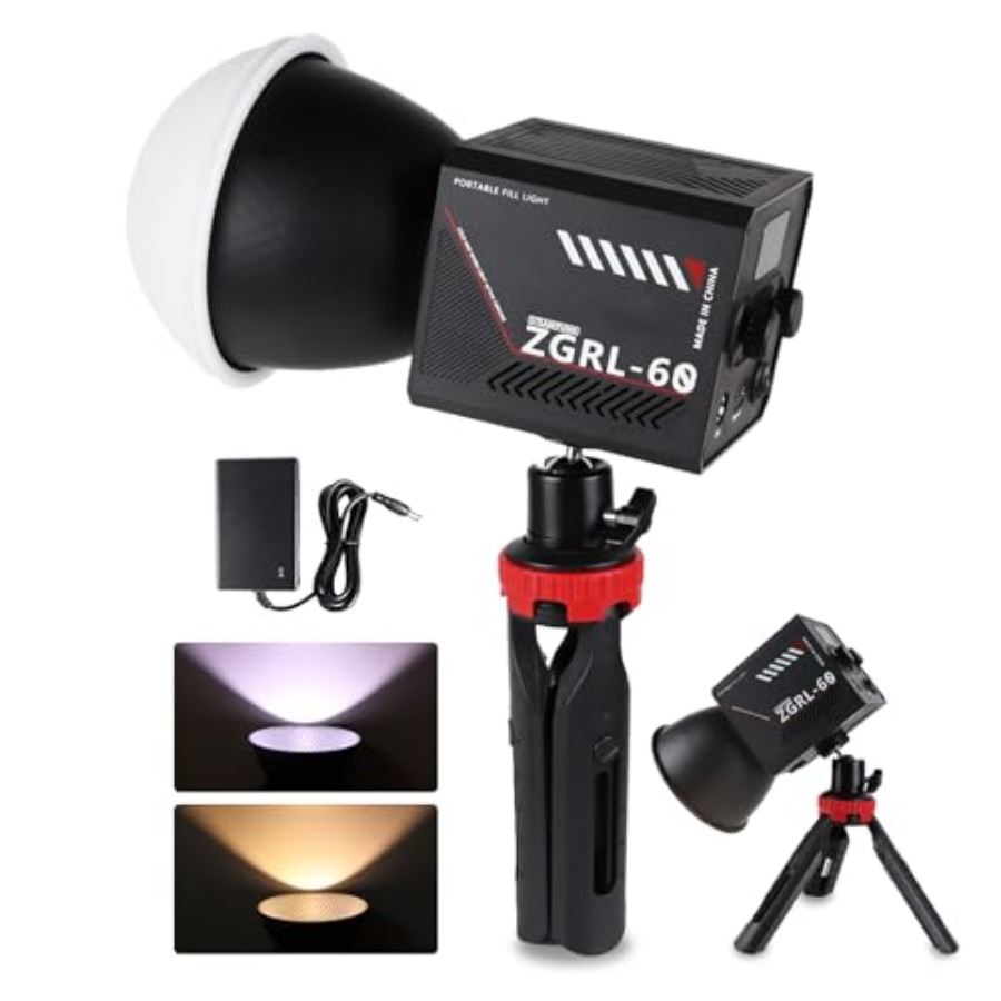 60W COB LED Video Light Handhe - Photography Lighting Handheld のレビューと価格