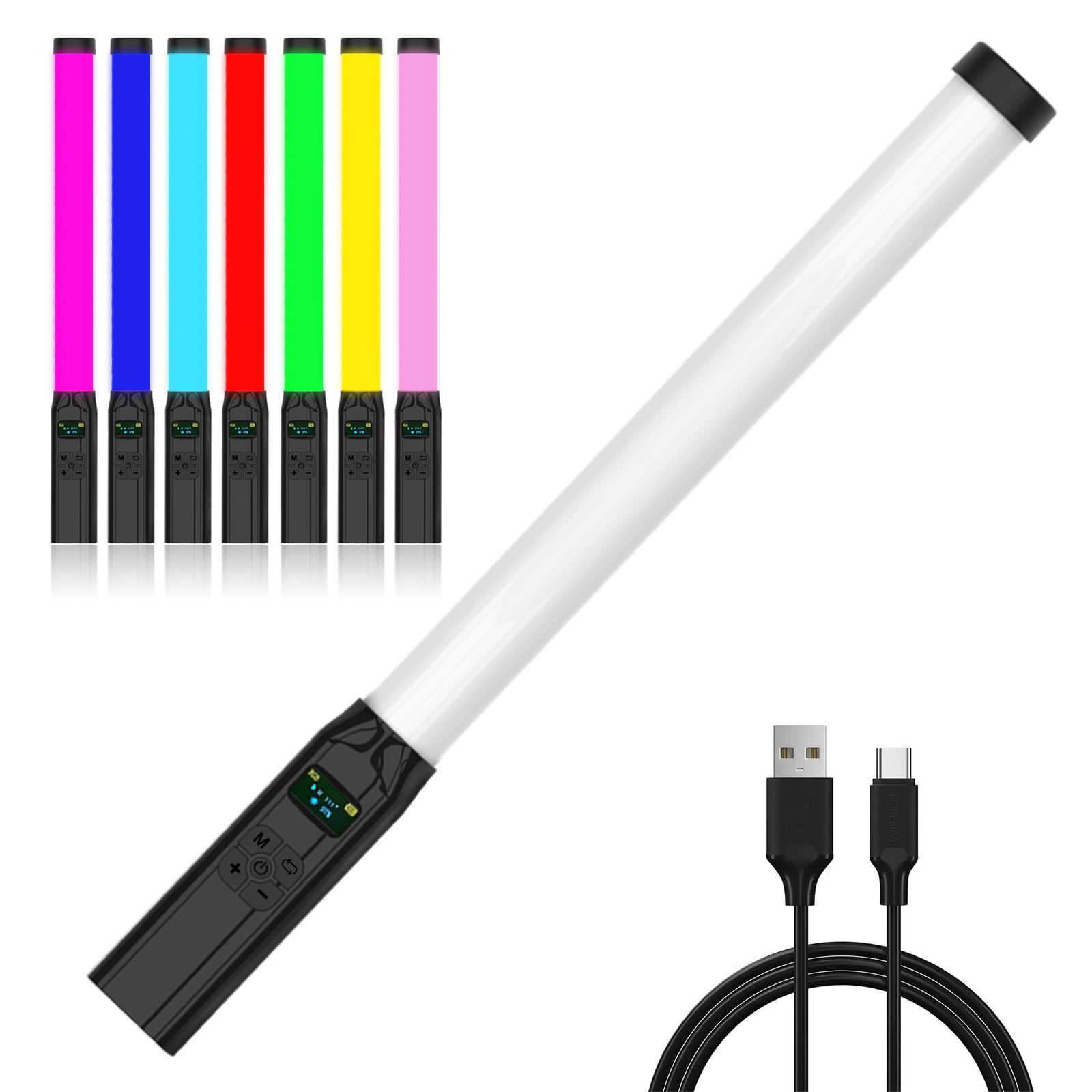 50CM RGB Stick Light Wand Ligh - Photography Lighting Types のレビューと価格