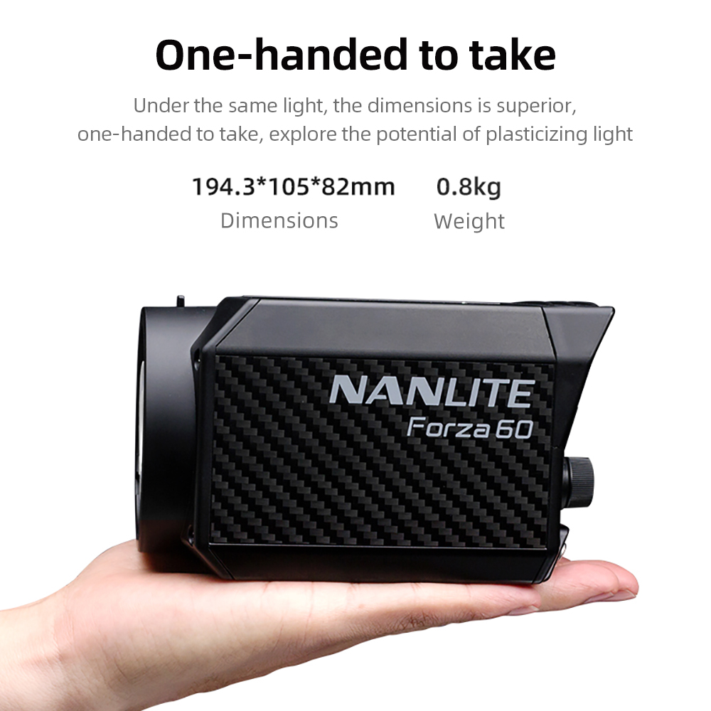Nanlite Forza 60W Portable 560 - Portable Strobe Monolight のレビューと価格
