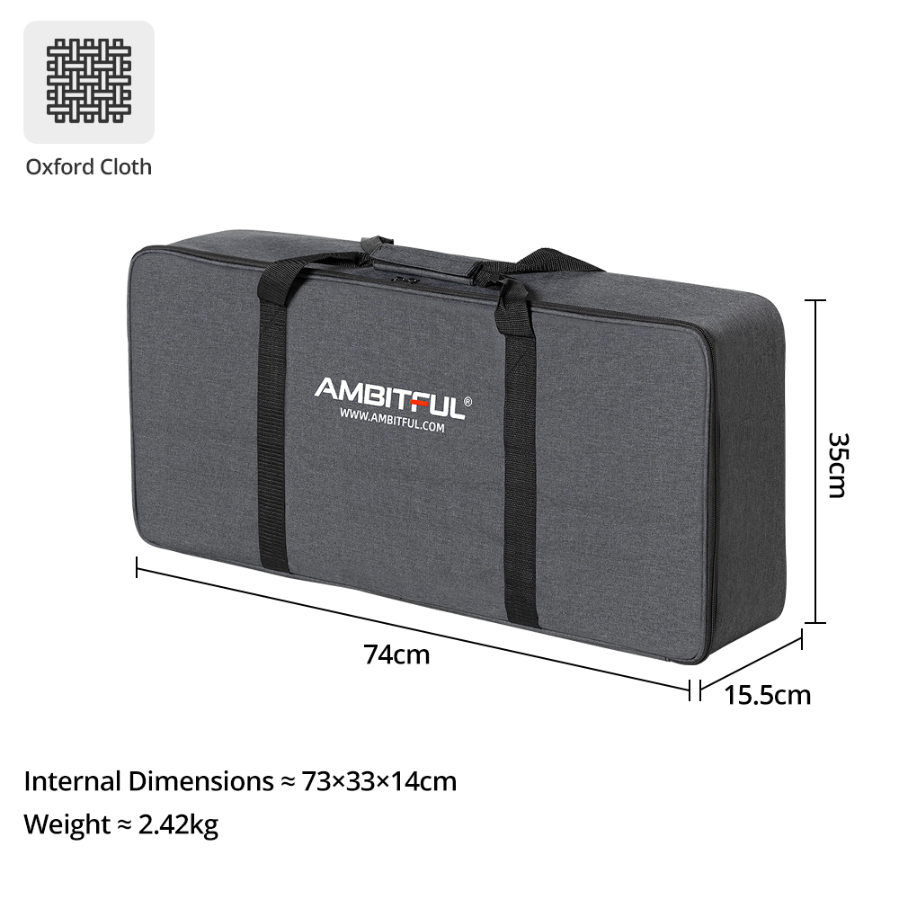 AMBITFUL new PB06 Portable Car - Photography Lighting Case のレビューと価格
