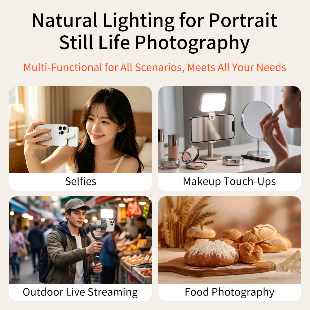 LED Phone Fill Light Lamp Port - Photography Lighting Online のレビューと価格
