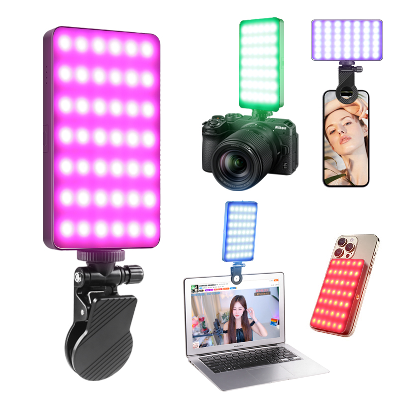 Magnetic RGB Mobile Phone Fill - Photography Lighting Handheld のレビューと価格