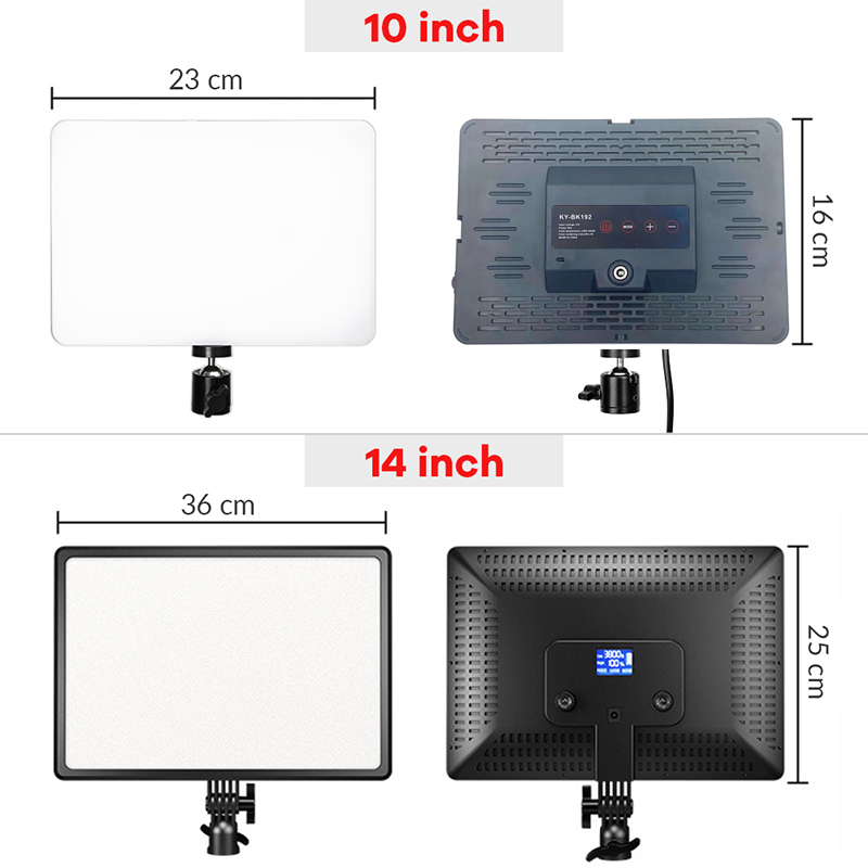 14inch 10inch LED Video Light  - Photography Lighting Board のレビューと価格