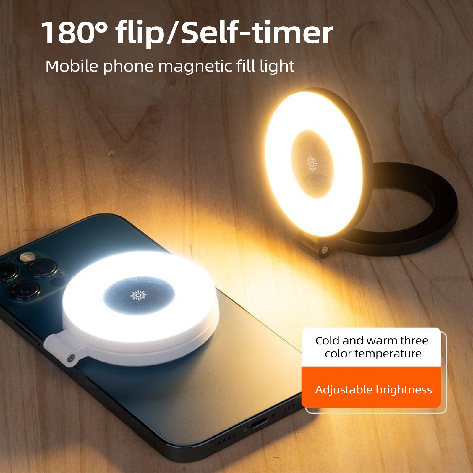 Magnetic Selfie Ring Light Sma - Photography Lighting Ring のレビューと価格
