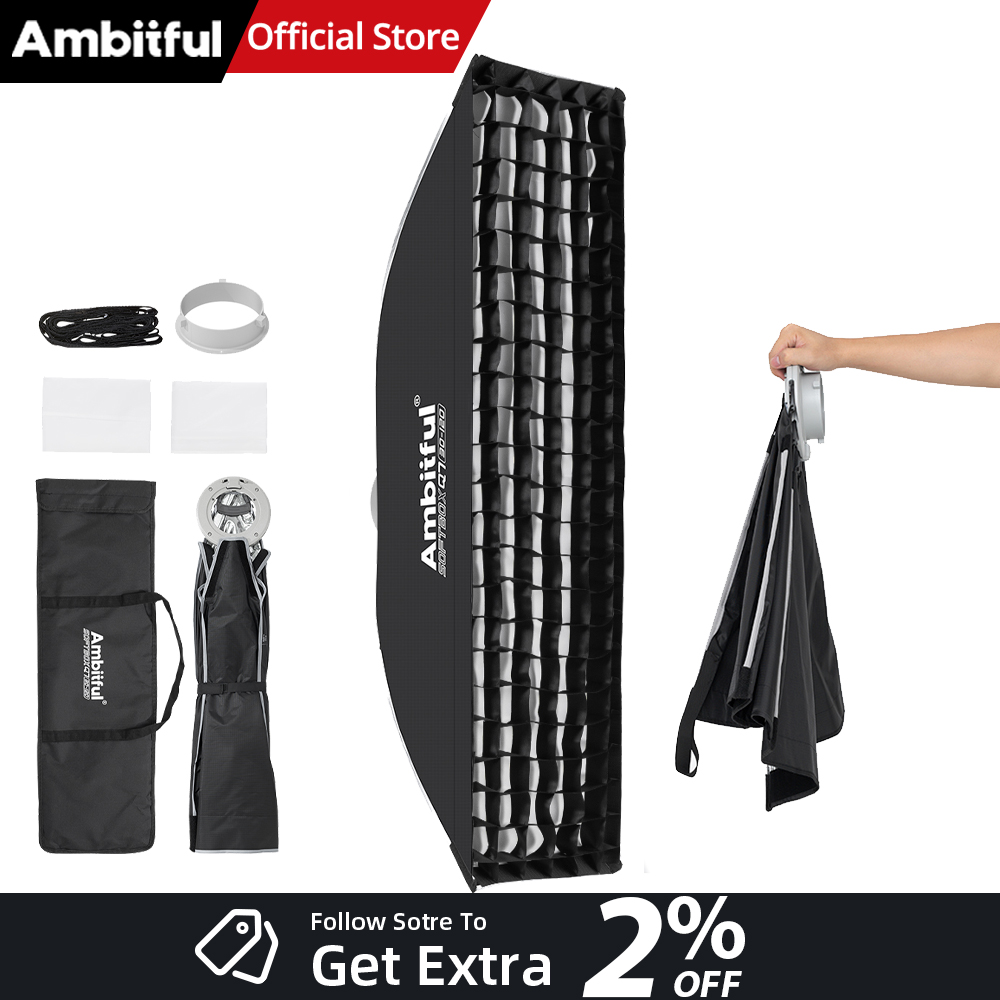 AMBITFUL Q7-II 30*120cm Bowens - Photography Lighting Case のレビューと価格