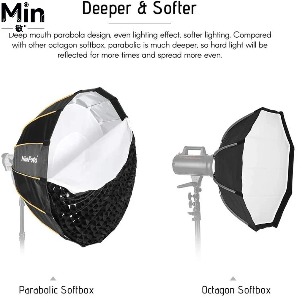 35inch 90cm Quick Set-up Foldi - Photography Umbrella Lighting Setup のレビューと価格