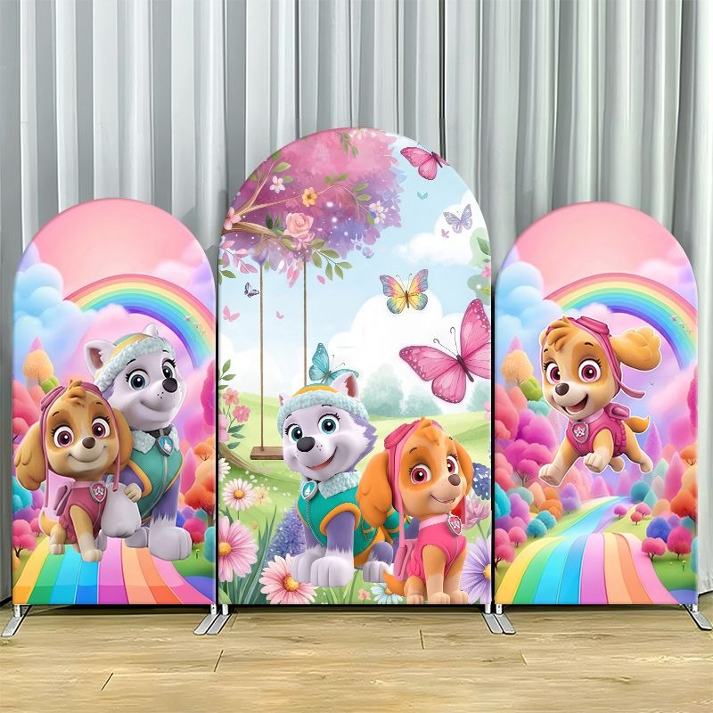 Paw Patrol Arch Backdrop Cover - Photography Lighting Backdrop のレビューと価格
