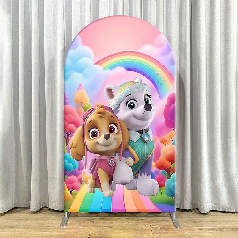 Paw Patrol Arch Backdrop Cover - Photography Lighting Backdrop のレビューと価格