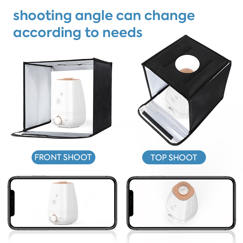 11.8x11.8inch Fold Photo Studi - Photography Lighting Tent のレビューと価格