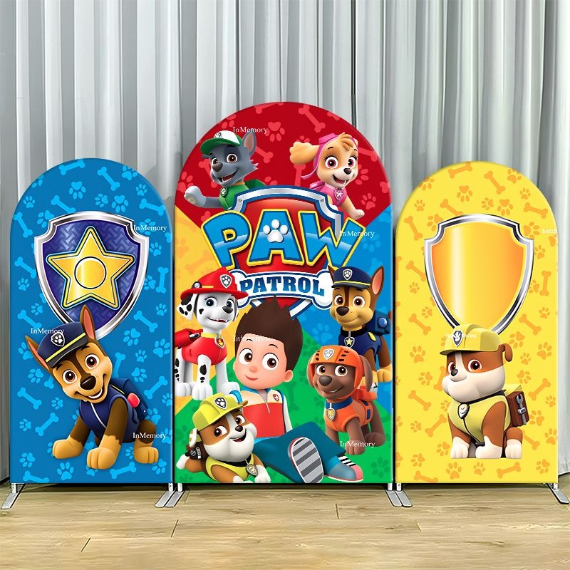 Paw Patrol Arch Backdrop Cover - Photography Lighting Backdrop のレビューと価格