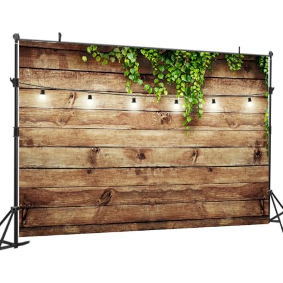 10X8FT Rustic Wood Plank Photo - Photography Lighting Backdrop のレビューと価格