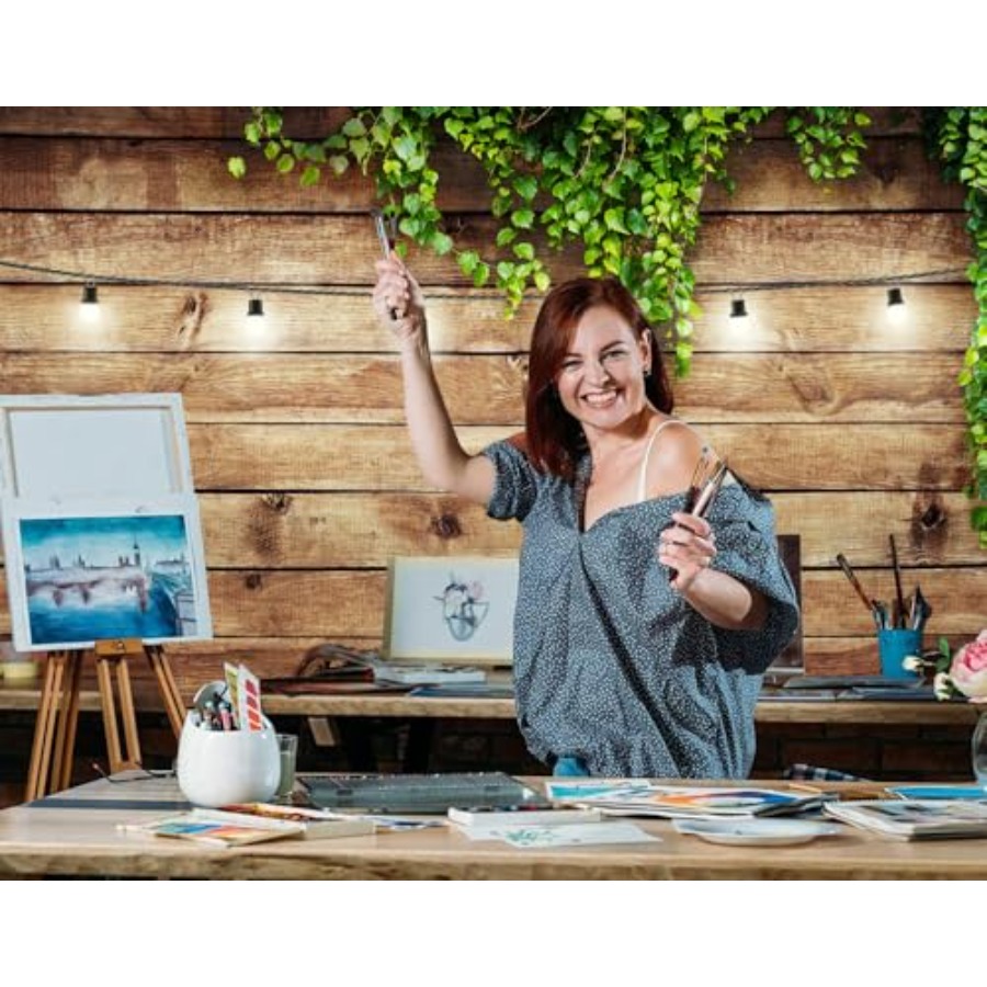 10X8FT Rustic Wood Plank Photo - Photography Lighting Backdrop のレビューと価格