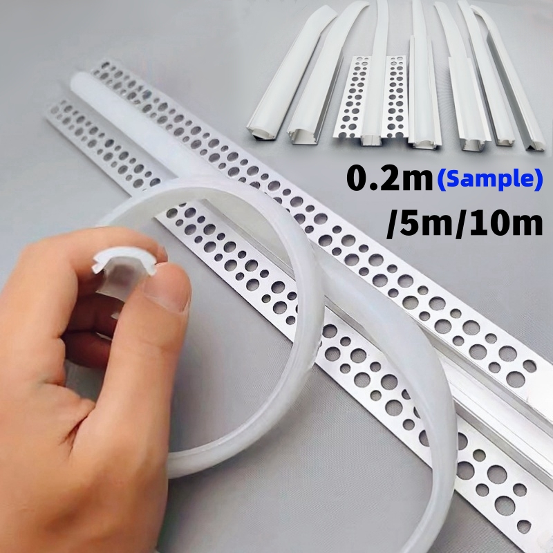 0.2m-10m LED Aluminum Profile  - Diffusion Material Roll のレビューと価格
